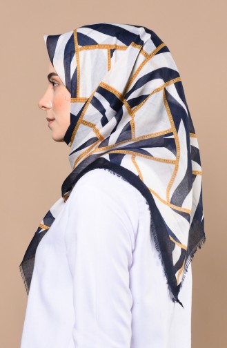 Navy Blue Scarf 2322-15