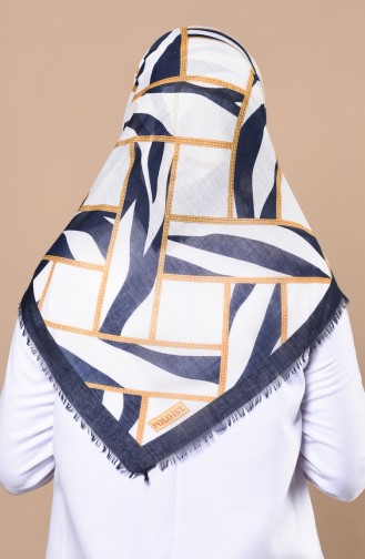 Navy Blue Scarf 2322-15