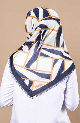 Navy Blue Scarf 2322-15