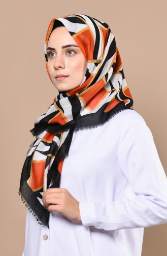 Orange Scarf 2322-17