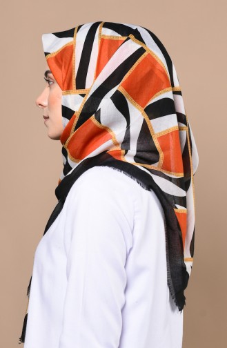 Orange Scarf 2322-17