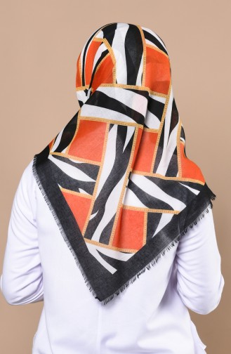 Orange Scarf 2322-17