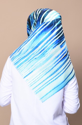 Turquoise Scarf 13075-08