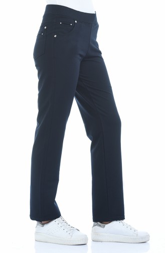 Pantalon Sport avec Poches 94007-02 Bleu Marine 94007-02