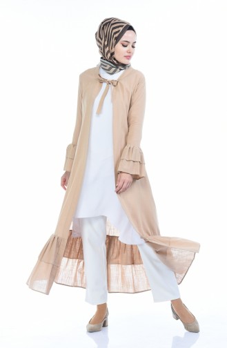 Beige Abayas 5003-03