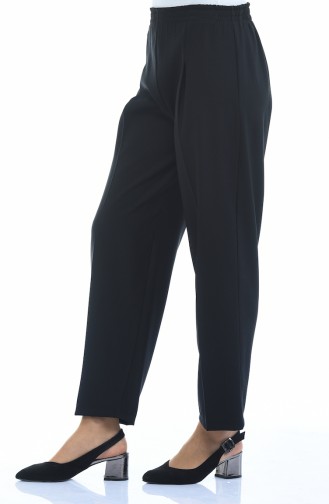 Pantalon Taille Élastique 5272-04 Noir 5272-04