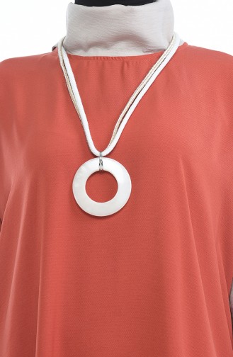 Collier Pour Femme F121 Blanc 121