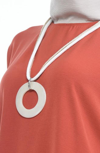 Collier Pour Femme F121 Blanc 121