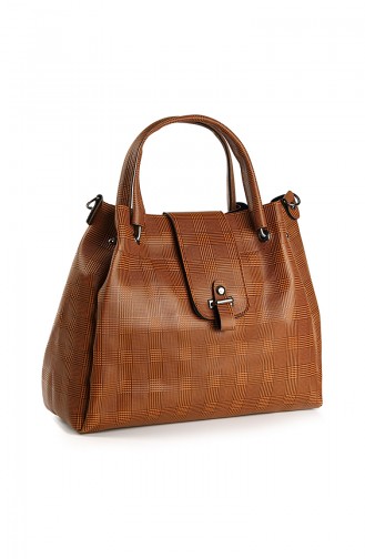 Brown Shoulder Bags 10645KA