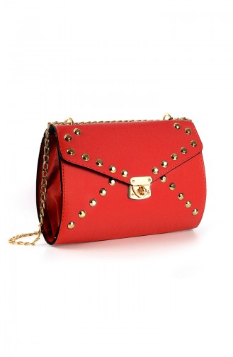 Red Shoulder Bag 10646KI