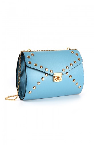 Blue Shoulder Bag 10646MA