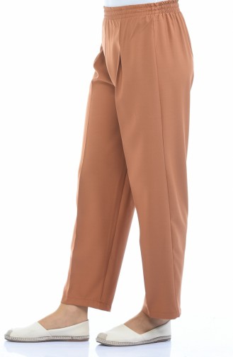 Elastic waist Pants 5272-03 Tobacco 5272-03