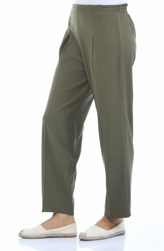 Elastic waist Pants 5272-06 Khaki 5272-06