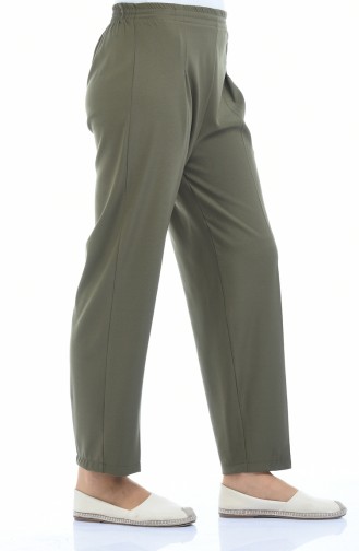 Elastic waist Pants 5272-06 Khaki 5272-06