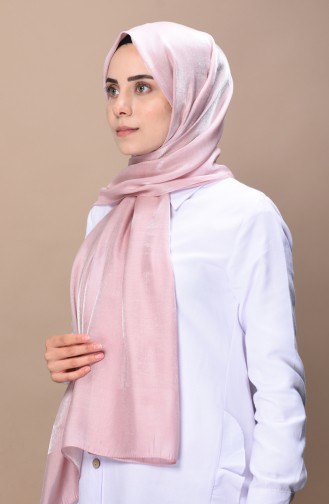 Châle Rose poudre 2330-16
