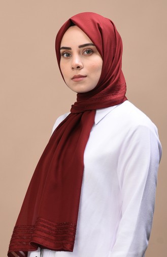 Claret Red Shawl 13084-04