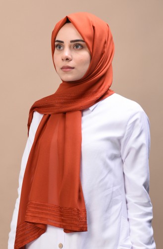 Brick Red Shawl 13084-09