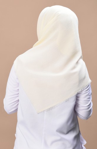 Cream Sjaal 13085-18