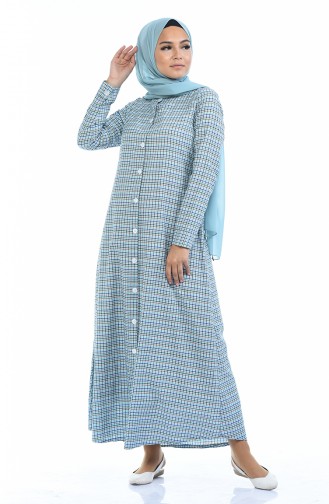 فستان كريمي 1270-02