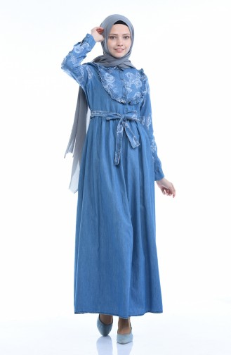 Robe Jean Forncée 4054-01 Bleu Jean 4054-01