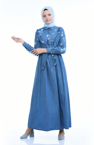 Robe Jean Forncée 4054C-01 Bleu Jean 4054C-01