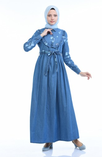 Robe Jean Forncée 4054C-01 Bleu Jean 4054C-01