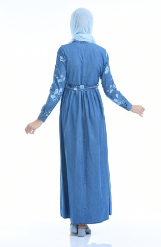 Robe Jean Forncée 4054C-01 Bleu Jean 4054C-01