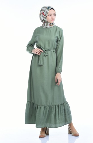 Green Hijab Dress 1958-02