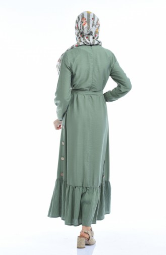 Green Hijab Dress 1958-02