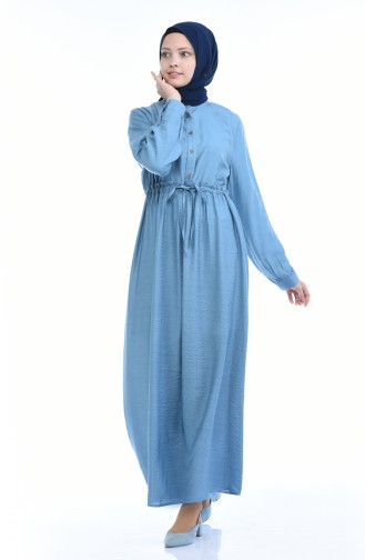 Indigo Hijab Dress 1959-01