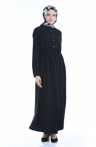 Black Hijab Dress 1959-03