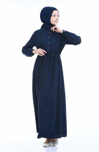 Navy Blue İslamitische Jurk 1959-04