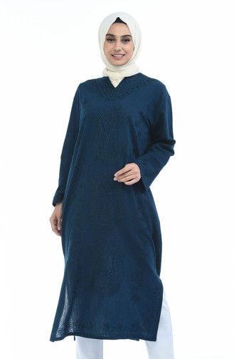 Dark Oil Blue Tuniek 22202-06