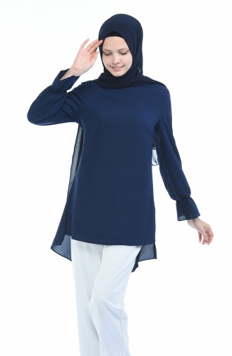 Navy Blue Tuniek 40008-01