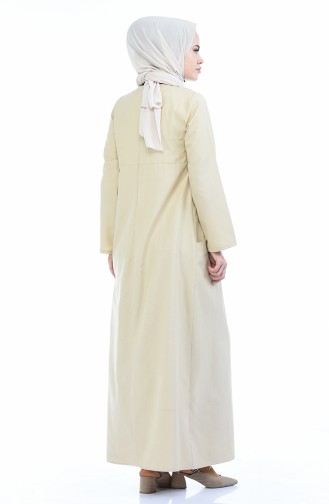 Robe Hijab Beige 2916-13