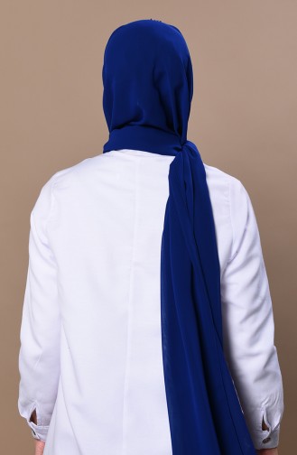 Saks-Blau Schal 0037-06