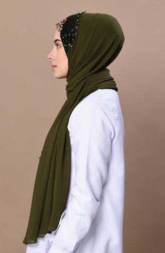 Khaki Shawl 0037-13