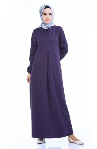 Purple İslamitische Jurk 8380-02