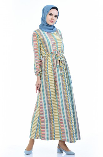 Kleid  4791F-03 Mandelgrün 4791F-03