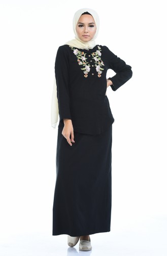 Black Blouse 21205-01