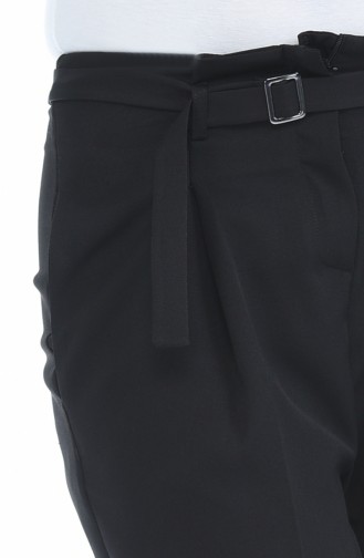 Pantalon a Ceinture 1731-02 Noir 1731-02