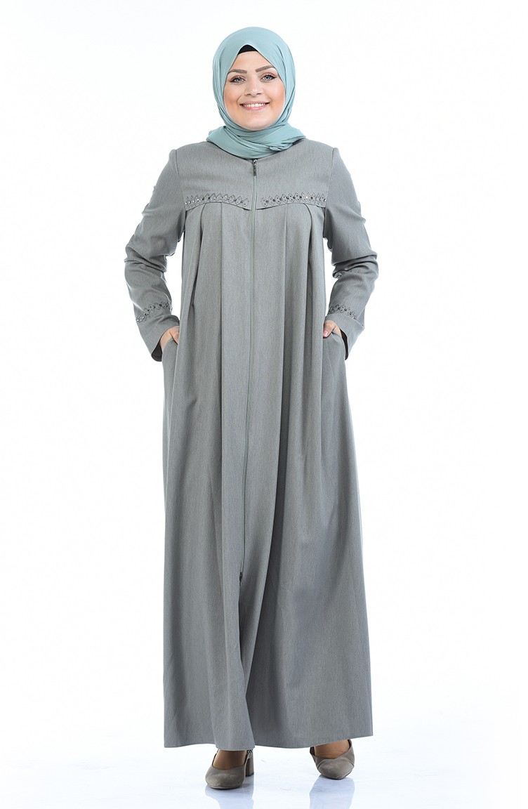 Tasli Yazlik Pardesu 1135 04 Cagla Yesil Sefamerve