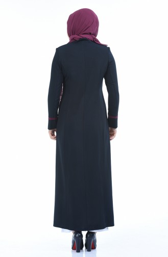 Navy Blue Topcoat 3181-02