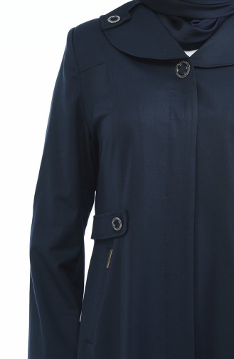 Navy Blue Topcoat 5102-03