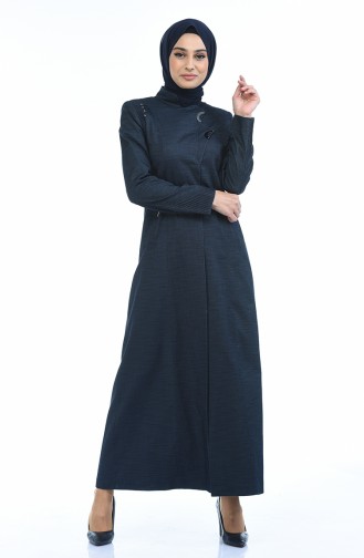 Navy Blue Topcoat 7260A-01