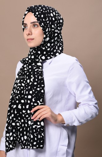 شال أسود 4670-01