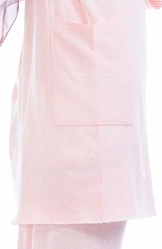 Ensemble Deux Pieces Tunique Pantalon 3316-30 Poudre 3316-30