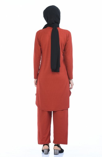 Brick Red Suit 2174-04
