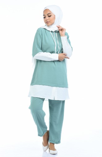 Green Almond Suit 6345-03