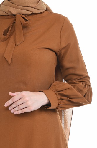 Kravat Yaka Tunik 5018-09 Taba